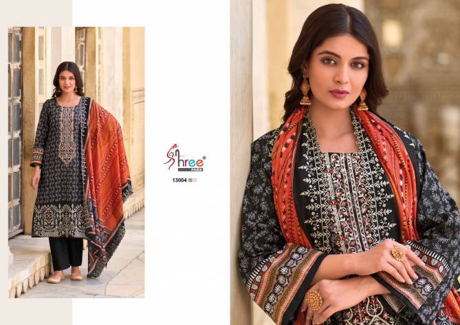 Bin Saeed Lawn Collection Vol 13 Embroidery Cotton Dress Material Wholesale Online